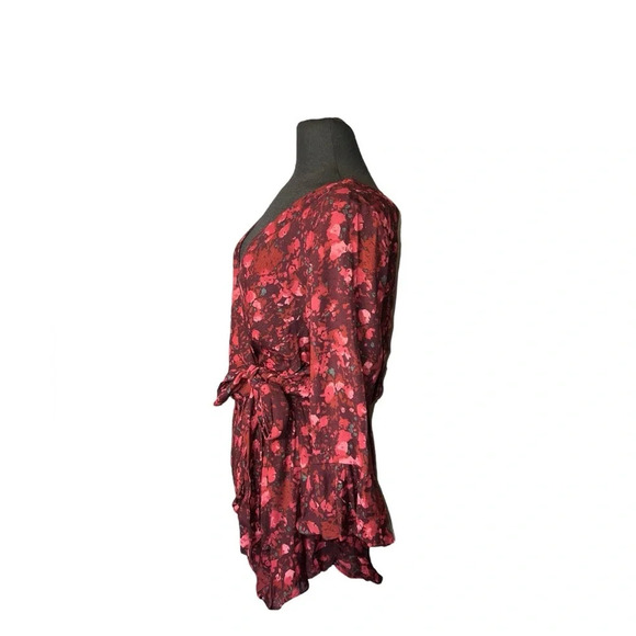 FREE PEOPLE - All the Right Rufflea Floral Romper | Small - Picture 5 of 10